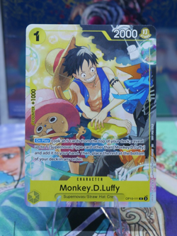 Monkey D Luffy OP10-111 Promo Welcome Pack NM One Piece TCG English - Image 1