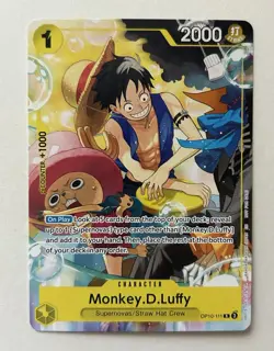 Monkey.D.Luffy OP10-111 (Welcome Pack 2026 Vol.1) One Piece TCG Promo NM - Image 1