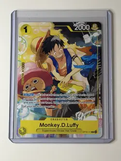 Monkey D Luffy OP10-111 2026 Welcome Pack Vol 1 Promo One Piece Pirate Party - Image 1