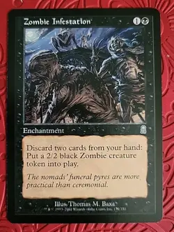 MTG Zombie Infestation x1 LP ~Odyssey (Magic the Gathering)*Free Shipping* - Image 1