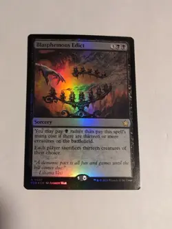 Blasphemous Edict Foundations Foil NM!!! - Image 1