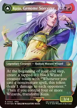 Kuja, Genome Sorcerer Surge Foil Showcase Final Fantasy MTG NM - Image 1