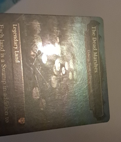 The Dead Marshes Foil Urborg MP LOTR Magic the Gathering Lord of the Rings MTG - Image 3