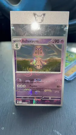 Pokemon Beheeyem Master Ball Pattern 041/086 SV Black Bolt Reverse Holo - Image 1