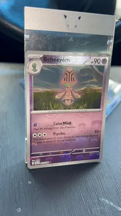 Pokemon Beheeyem Master Ball Pattern 041/086 SV Black Bolt Reverse Holo - Image 3