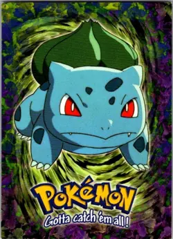 Pokemon Movie Topps 1999 Bulbasaur - Image 1