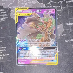 The Pokemon Company Trevenant & Dusknoir GX TAG TEAM Holo 270 HP SM217 - Image 1