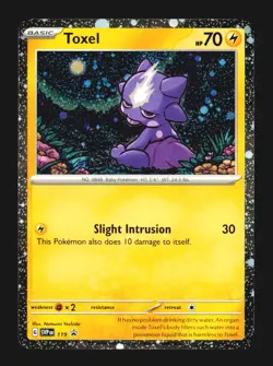 Toxel 119 Holo Promo Scarlet & Violet Promo Holo Near Mint - Image 2