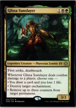 Glissa Sunslayer Phyrexia: All Will Be One #202 - Image 1