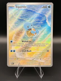 Pokemon Squirtle 170/165 SV Scarlet & Violet 151 SIR Holo Full Art NM/Mint - Image 1