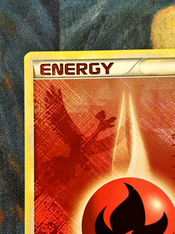 Pokemon TCG - Fire Energy Crosshatch Call of Legends Ho-Oh NM - Image 2