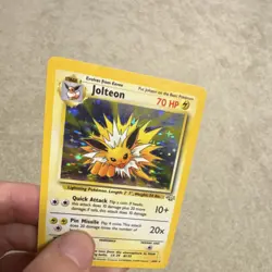 WoTC Pokemon TCG Jungle Jolteon 4/64 Holo Rare 70HP English 1999 Unlimited - Image 5