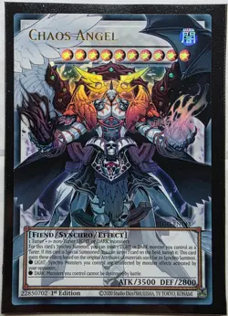 Yugioh - Chaos Angel [Extended Art] *Ultra Rare* BLGG-EN143 (NM) - Image 1