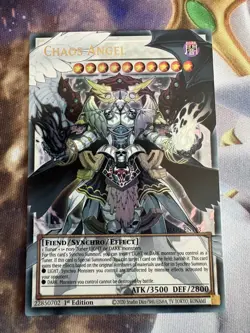 BLGG-EN143 Chaos Angel (Extended Art) : Ultra Rare 1st Edition Mint YuGiOh Card - Image 1