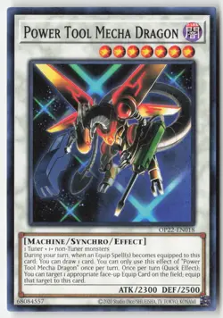 Yugioh - Power Tool Mecha Dragon OP22-EN018 Unlimited - OTS Tournament Pack 22 - Image 1
