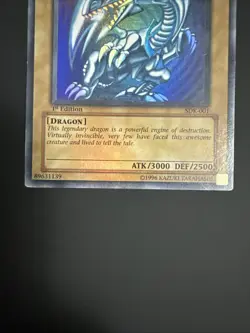 YuGiOh Blue Eyes White Dragon Starter Deck Kaiba SDK-001 1st Edition Rare Holo - Image 5