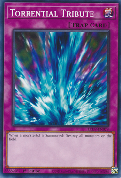 Torrential Tribute LED9-EN029 1st ED Yu-Gi-Oh! - Image 1