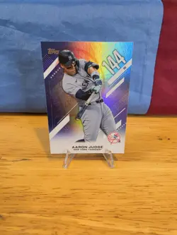 Topps Series 2 2026 New York Yankees Aaron Judge Cooked Numbers - Image 1