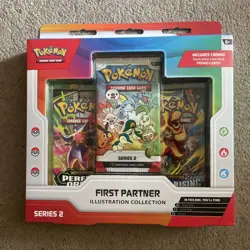 Pokemon TCG First Partner Illustration Collection - Series 2 - Sealed - Image 1