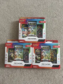 Pokemon TCG First Partner Illustration Collection - Series 2 - Sealed X 3 - Image 2