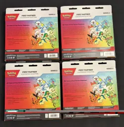 First Partner Illustration Collection Series 2 - Lot Of 4 - Sealed Pokemon TCG - Image 2