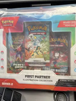 Pokemon: First Partner Illustration Collection Series 2 Box Brand New Sealed x6 - Image 1