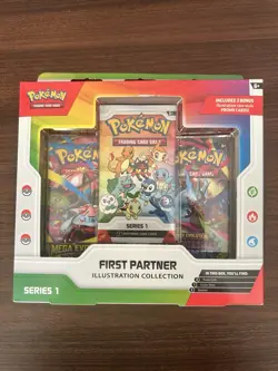 Pokemon TCG First Partner Illustration Collection Series 1 & 2 Sealed Bundle - Image 2