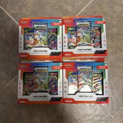 Pokemon TCG First Partner Illustration Collection Series 2 Lot Of 4 Sealed [4] - Image 1