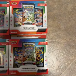 Pokemon TCG First Partner Illustration Collection Series 2 Lot Of 4 Sealed [4] - Image 3