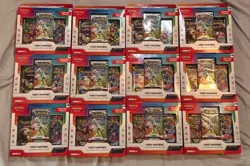 Pokemon First Partner Illustration Collection Series 2 Sealed Lot of 12 1 w tear - Image 1