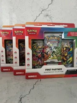 Pokemon First Partner Illustration Collection Series 2 Sealed 30th Anniversary - Image 1