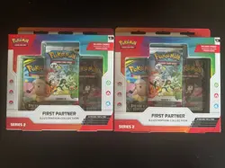 2x Pokemon TCG First Partner Series 2 Illustration Collection - New Sealed - Image 1
