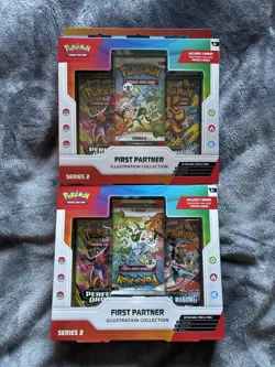 2x Pokemon TCG: First Partner Illustration Collection—Series 2 New And Sealed - Image 1