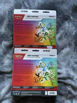 2x Pokemon TCG: First Partner Illustration Collection—Series 2 New And Sealed - Image 2