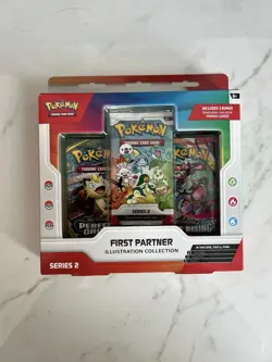 Pokemon First Partner Pack Series 2 Illustration Collection - 5 SEALED AVAILABLE - Image 1