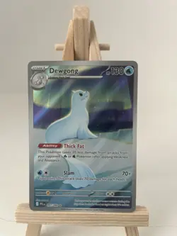 2025 Dewgong 097/094 Phantasmal Flames Illustration Rare Pokemon TCG Card NM - Image 1
