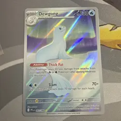Pokemon TCG Dewgong 097/094 Illustration Rare Phantasmal Flames Near Mint - Image 1