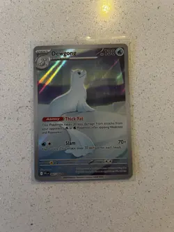 Pokemon TCG: Dewgong 097/094 Me02: Phantasmal Flames Illustration Rare -NM - Image 1