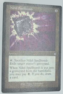Magic The Gathering The Brothers War Commander Decks #152 Nihil Spellbomb - Image 5