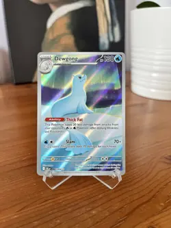Pokemon TCG Dewgong Phantasmal Flames 097/094 Illustration Rare - Image 1