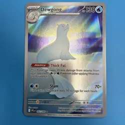Pokemon TCG Dewgong 097/094 Illustration Rare Phantasmal Flames Near Mint - Image 4