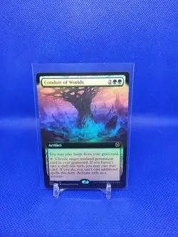 Conduit of Worlds (Extended Art) Phyrexia: All Will Be One Foil x NM - Image 1