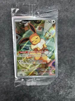Pokemon TCG Eevee 173 Holo Promo Prismatic Evolutions Sealed MINT MT - Image 1