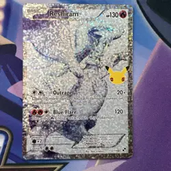 Reshiram 113/114 Celebrations: Classic Collection Holo-Foil Ultra Rare Pokemon - Image 2
