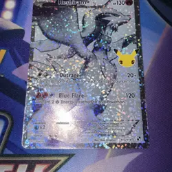 Reshiram 113/114 Celebrations: Classic Collection Holo-Foil Ultra Rare Pokemon - Image 3