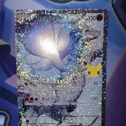 Reshiram 113/114 Celebrations: Classic Collection Holo-Foil Ultra Rare Pokemon - Image 4