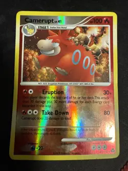 Camerupt 47/146 Legends Awakened Reverse Holo Pokemon Card - Image 1