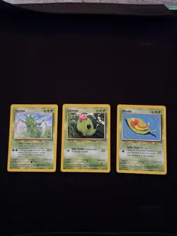 Pokemon TCG Neo discovery Lot 3 Scyther Caterpie Weedle - Image 1