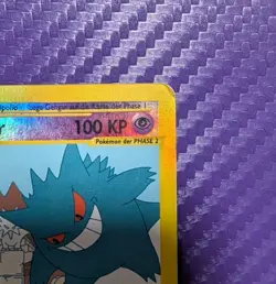 Pokemon Skyridge Gengar #10 GERMAN Reverse Holo Heavily Played - Image 5