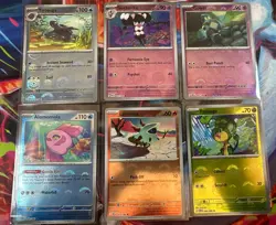 6 Pokemon TCG Black Bolt / White Flare Pokeball Pattern Lot Mint! - Image 1